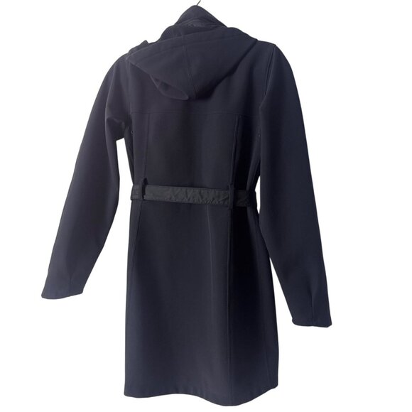 The North Face Womens Black Belted Hooded Softshell Coat S - Picture 5 of 9